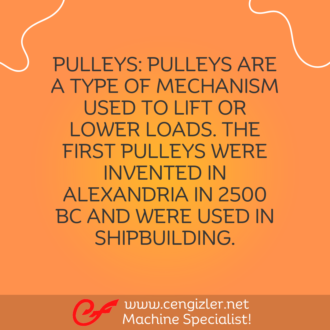 3 PULLEYS